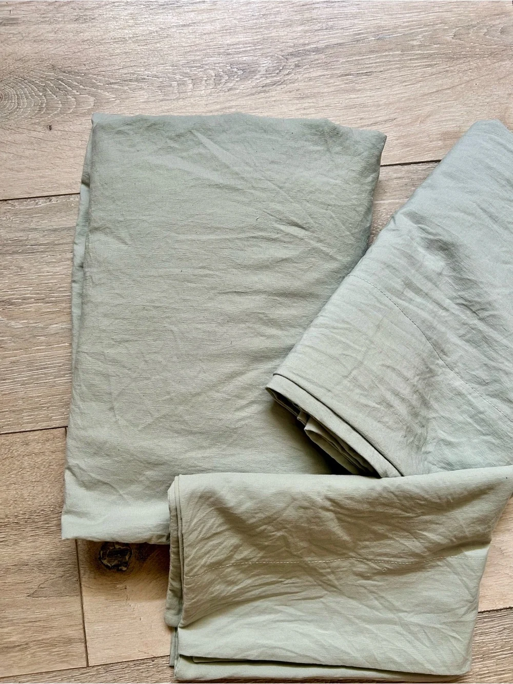 Mainstays Sage Green Cotton Sheet Set